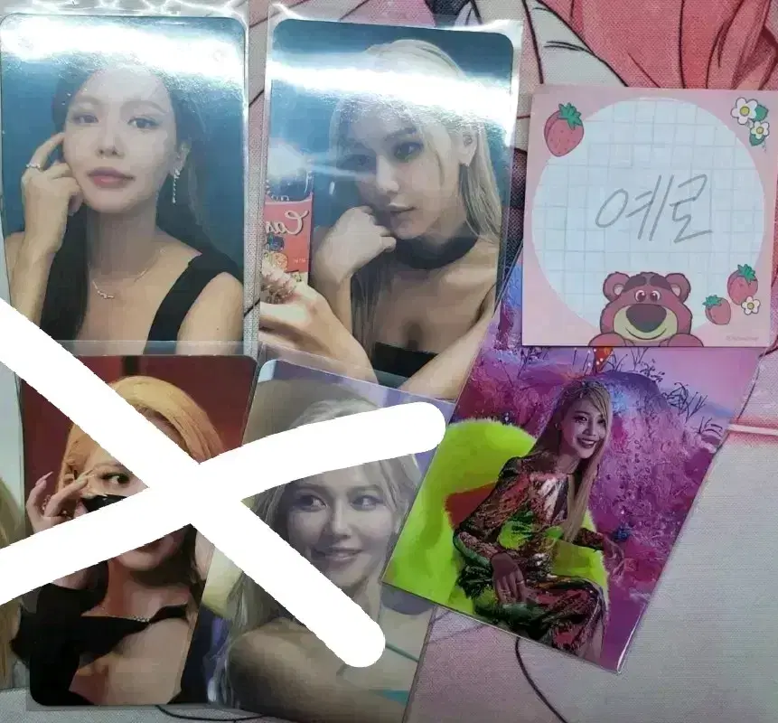 (최종가) 소녀시대 수영 포카 3장 일괄 양도 판매