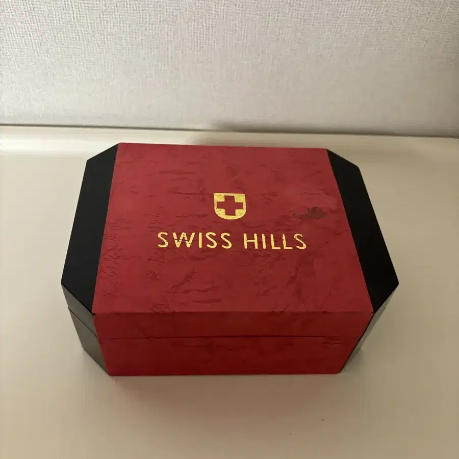 Swiss Hills 남녀 커플 시계 세트