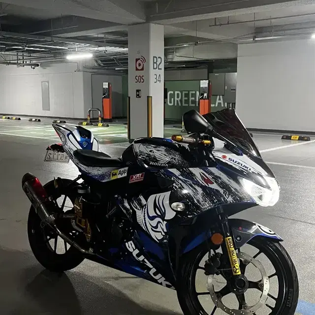 gsx-r 125 풀튜닝