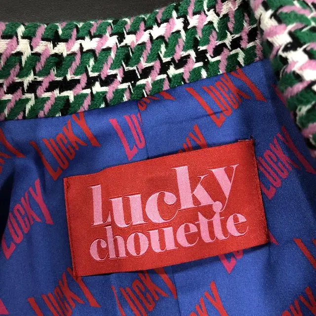 [ LUCKY CHOUETTE ] 럭키슈에뜨 더블 트위드 자켓