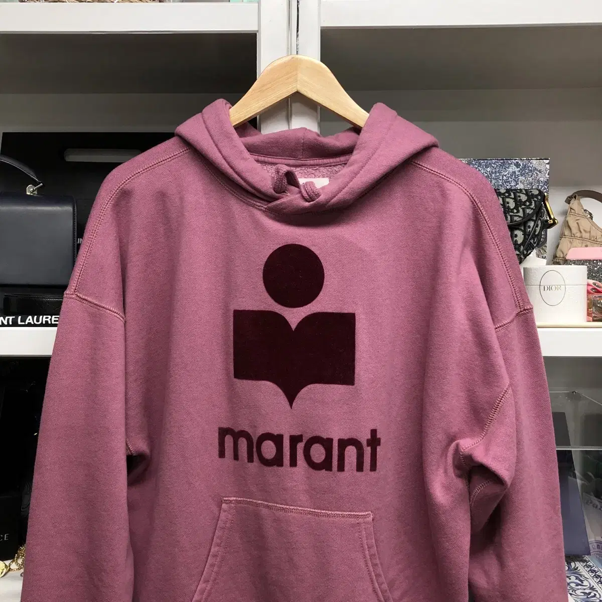 [ ISABEL MARANT ] 이자벨마랑 로고 후드티