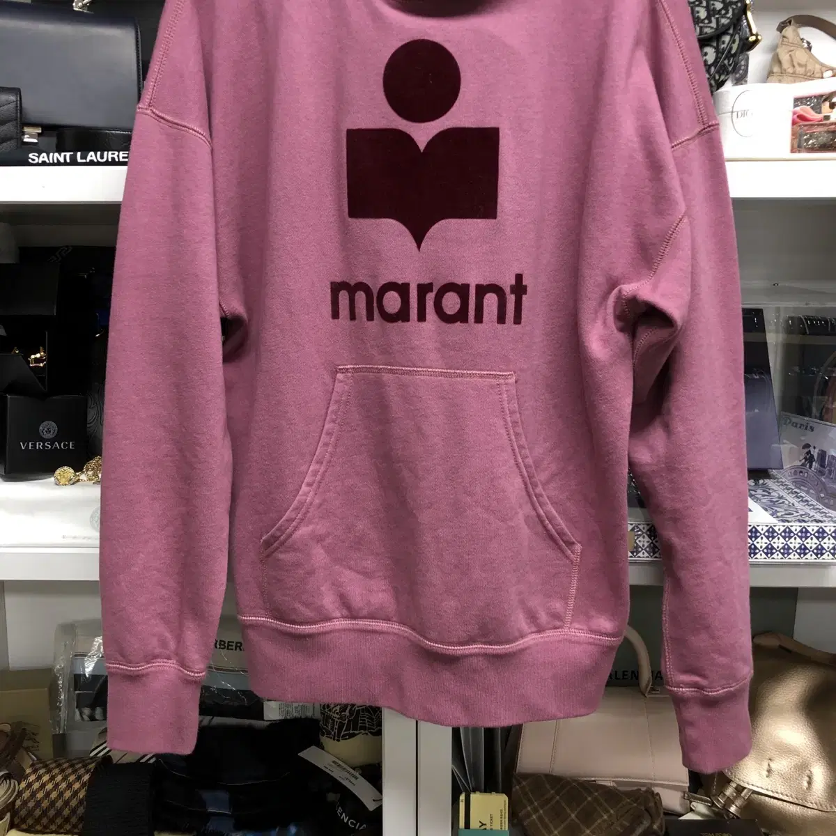 [ ISABEL MARANT ] 이자벨마랑 로고 후드티