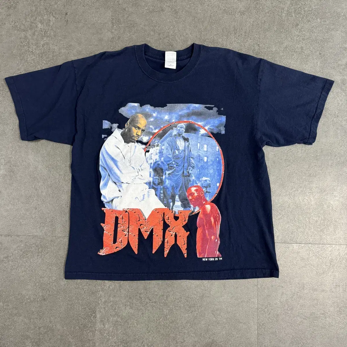 빈티지 00s DMX 랩 티셔츠