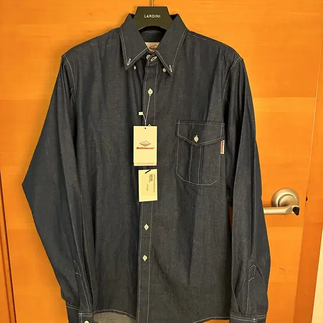 바튼웨어 battenwear 청셔츠 scout denim Indigo