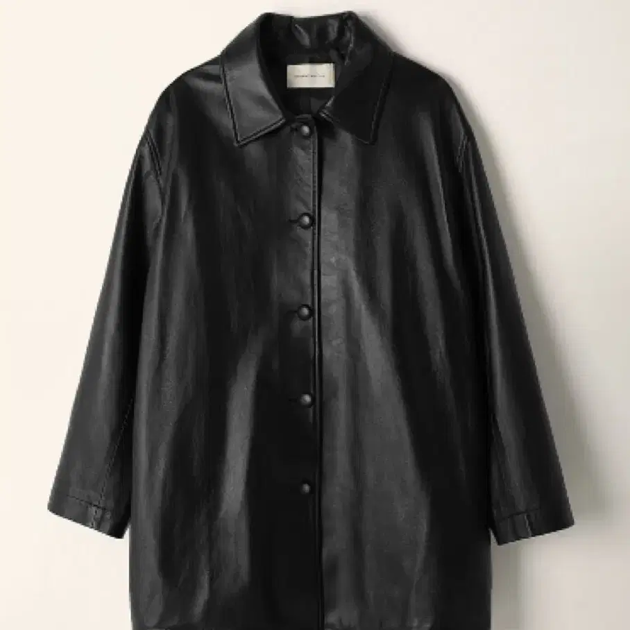 낫띵리튼  Jain leather jacket (Black)