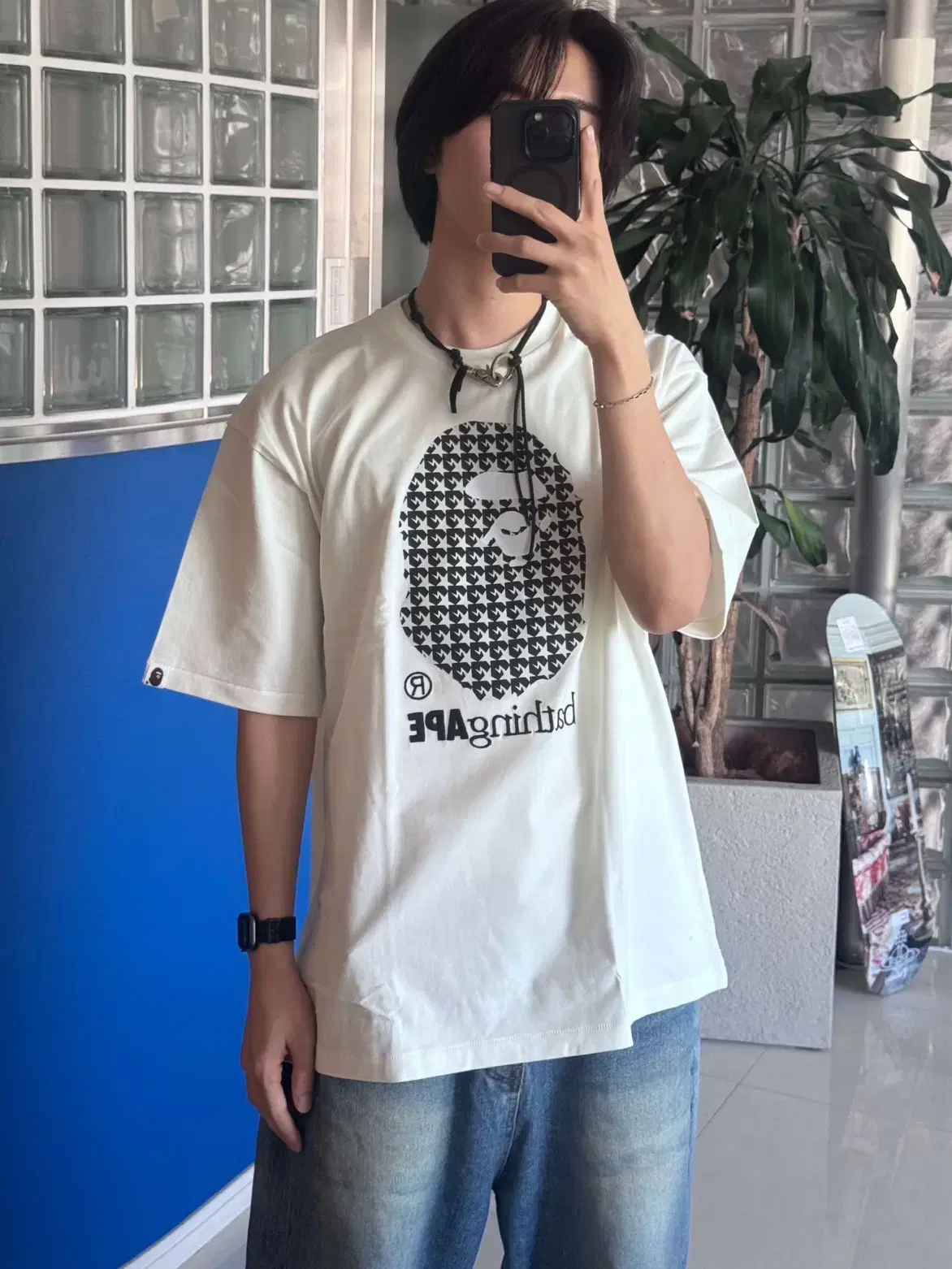 BAPE 베이프 STAR APE HEAD TEE 스타에이프 헤드 티셔츠