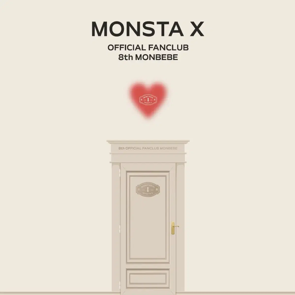 Monsta X monstax 8th Fan Club kit (unsealed)