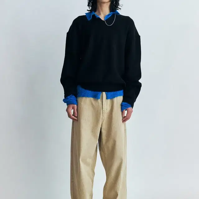 어누즈 Dyeing Cotton Color pants, Beige