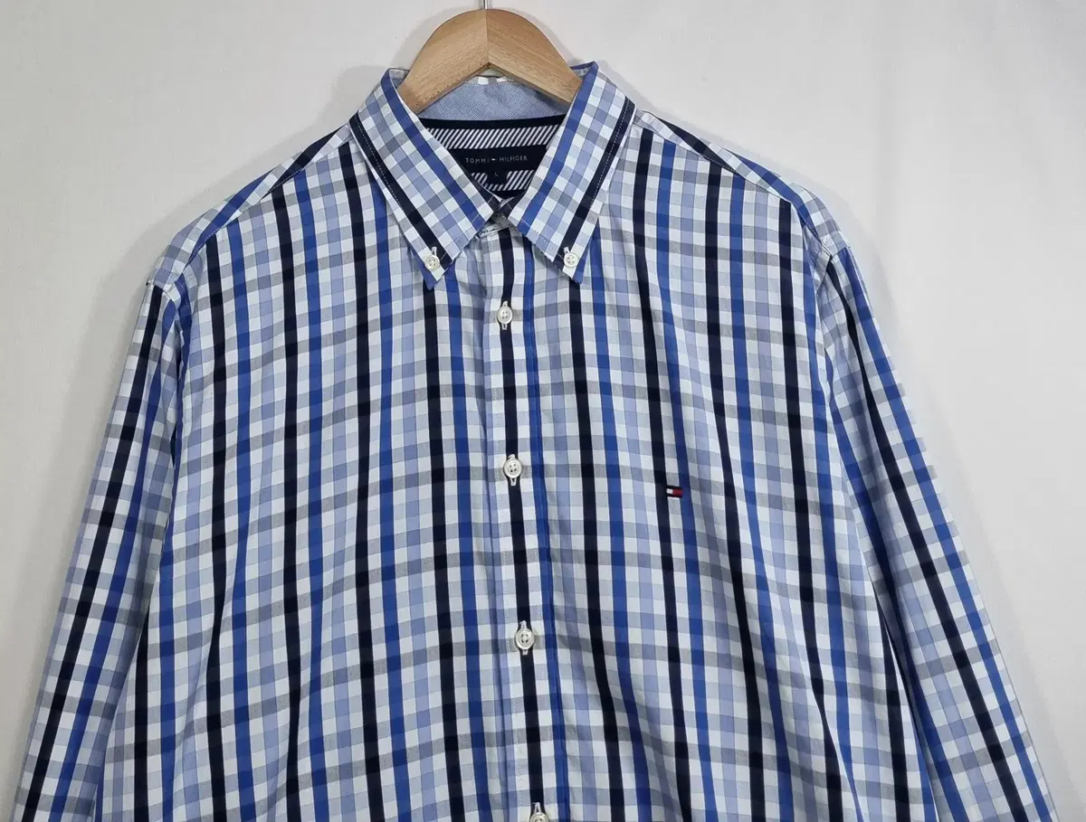 L (100) Tommy Hilfiger Check Southern Shirt