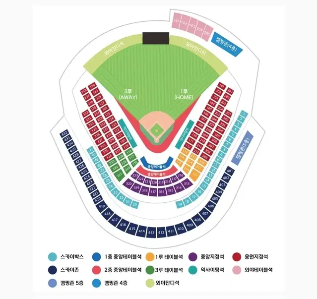 준플레이오프 lg kt 4차전 3루열 응원석