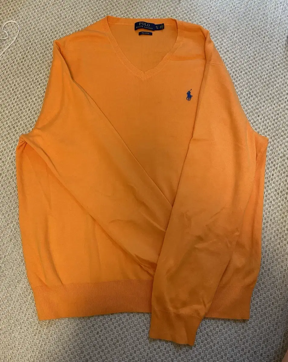 Polo Polo orange flavor thin knit