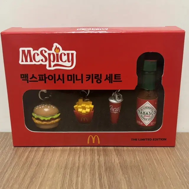 맥도날드키링, 맥스파이시 미니 키링 세트