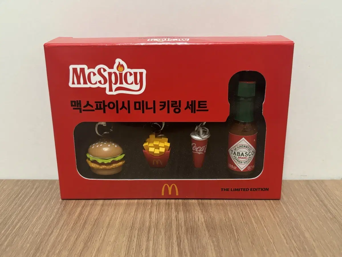 맥도날드키링, 맥스파이시 미니 키링 세트