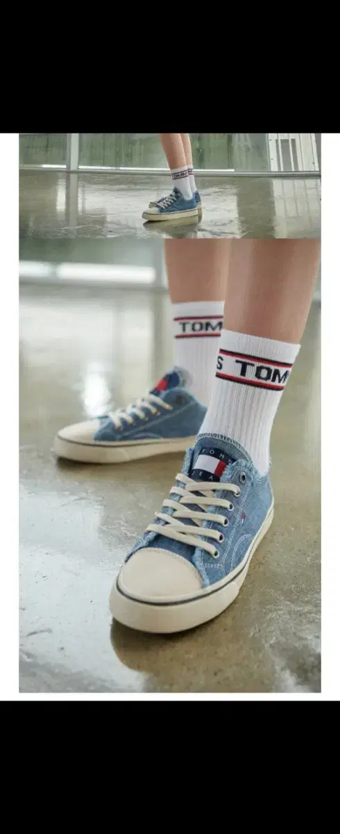 New Tommy Hilfiger Denim Sneakers 235