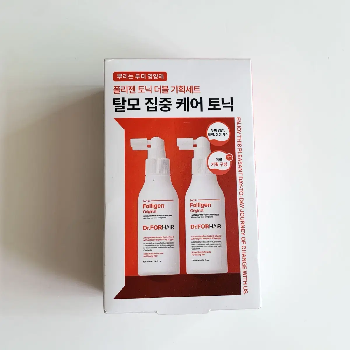 닥터포헤어 폴리젠 두피토닉 더블 기획세트 ( 120ml+120ml)