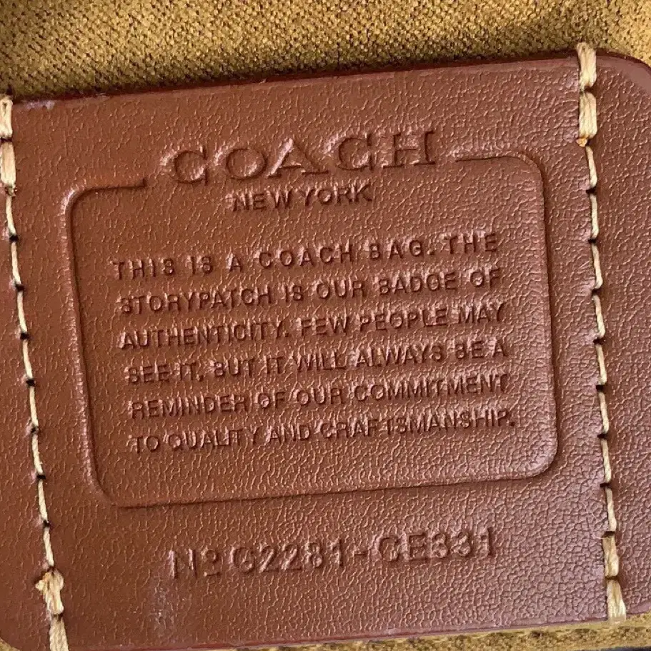 COACH CE331 여성 스튜디오 바게트 백 코치4종색상