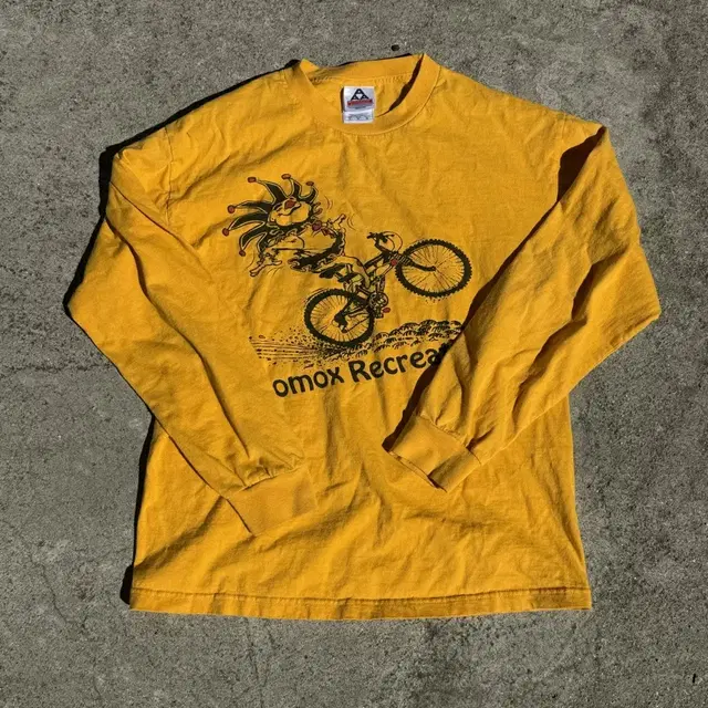 Made in USA yellow long sleeve L