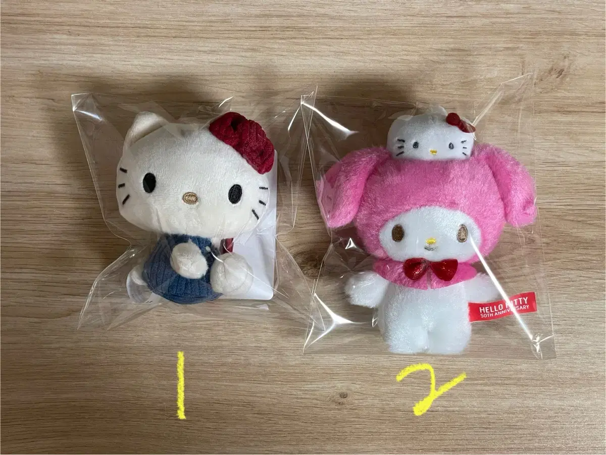 Hello Kitty Classic Carabina Mascot Mymelody 50th Anniversary doll Keyring