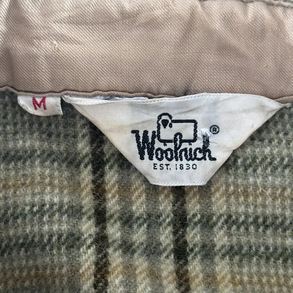 WOOLRICH 울리치 올드스쿨 울 셔츠 자켓 (M)