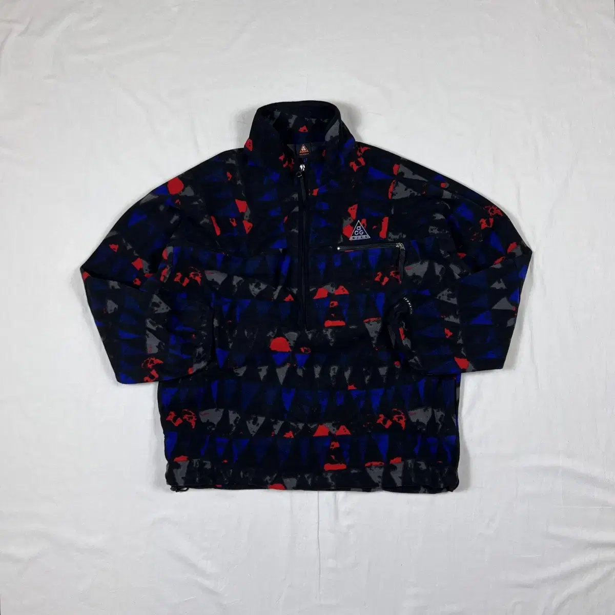 90s nike nike acg logo thermafit pullover fleece