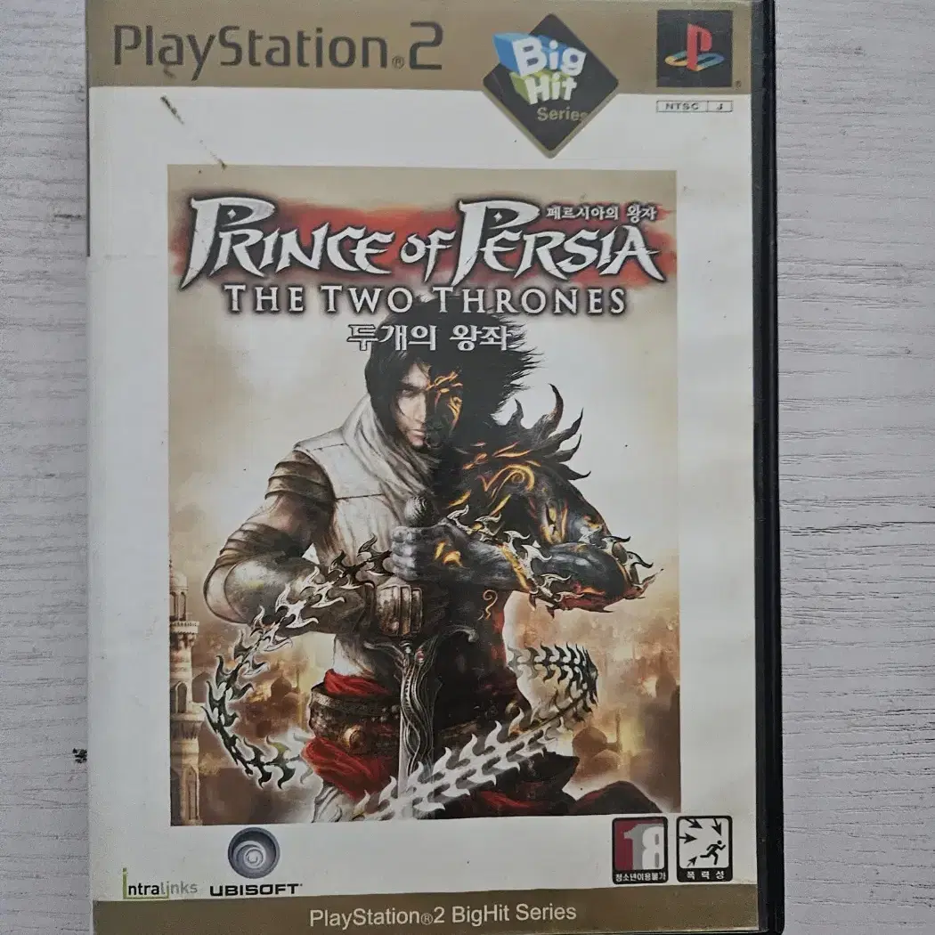 ps2/플스2 페르시아의 왕자 두개의 왕좌 히트버전