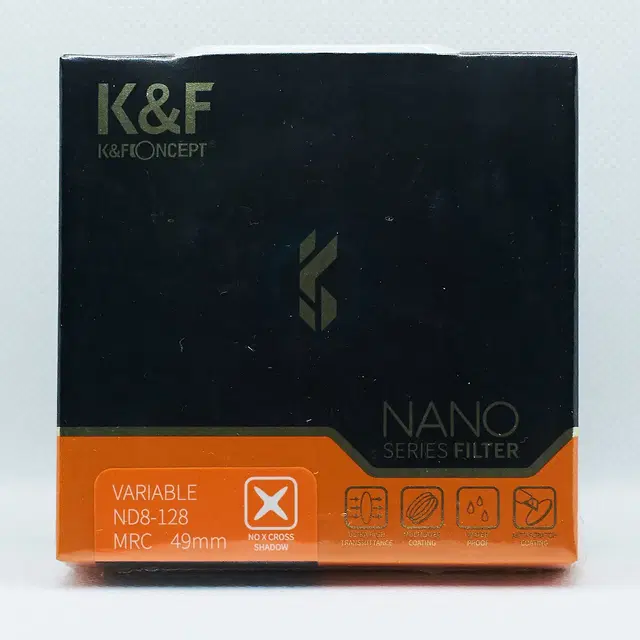 K&F 49mm NANO-X 가변 ND8-128 필터 (새상품)