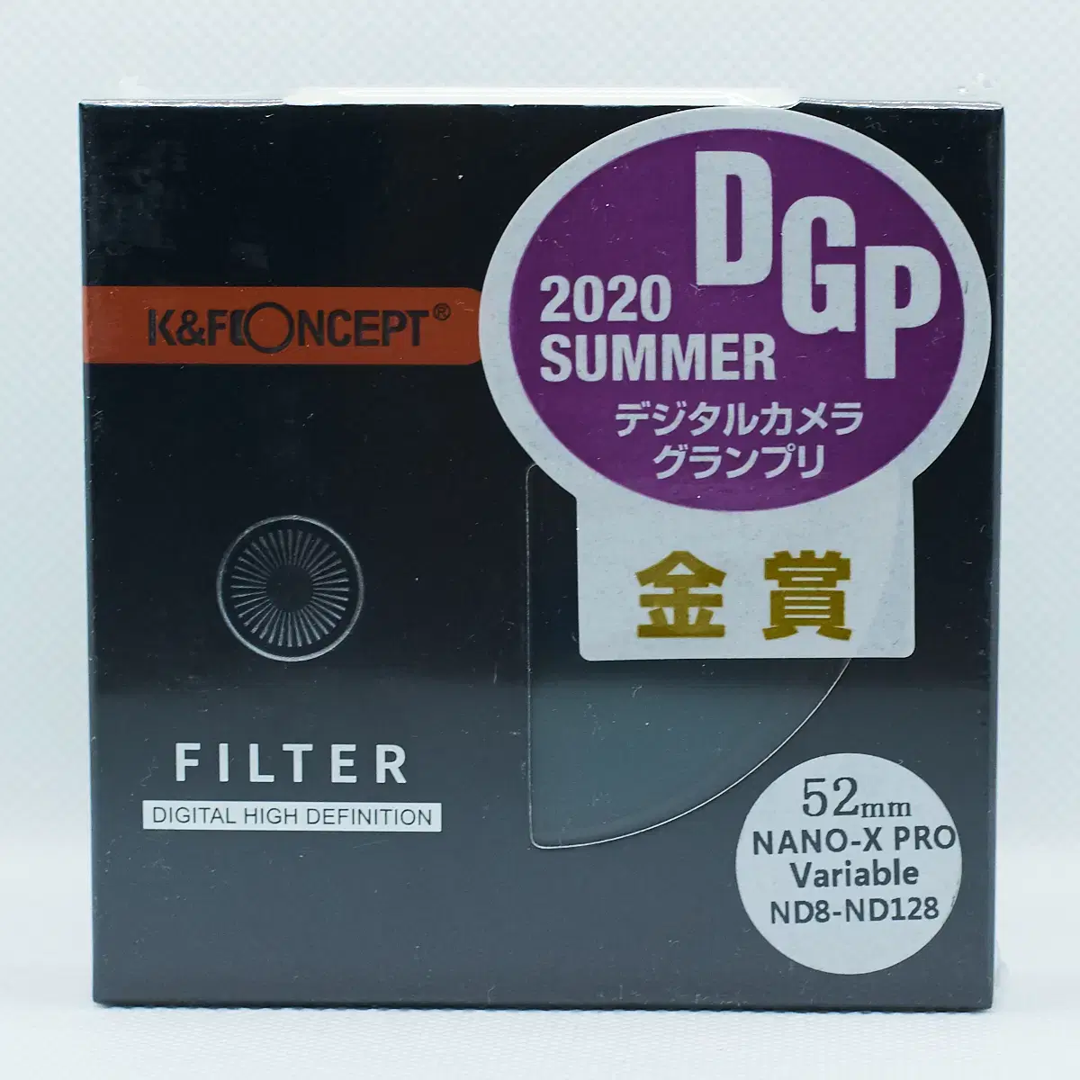 K&F 52mm NANO-X 가변 ND8-128 필터 (새상품)