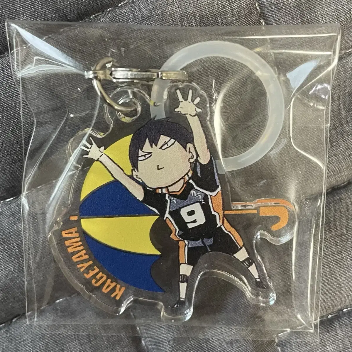 Haikyuu Kageyama Umbrella acrylic keyring Mejirushi