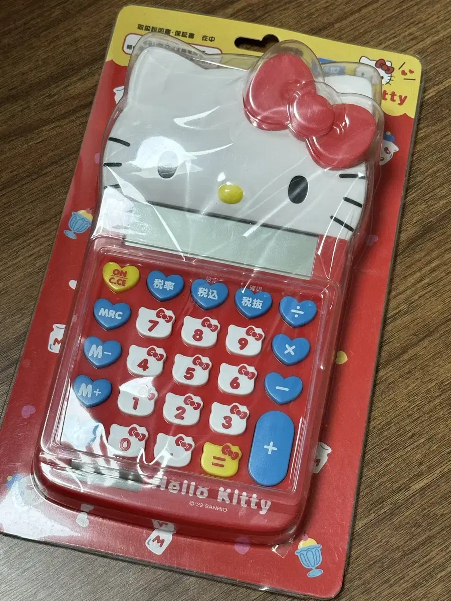 Sanrio Kitty Calculator Japan Original Kitty Goods Props Desk Decoration Organizer