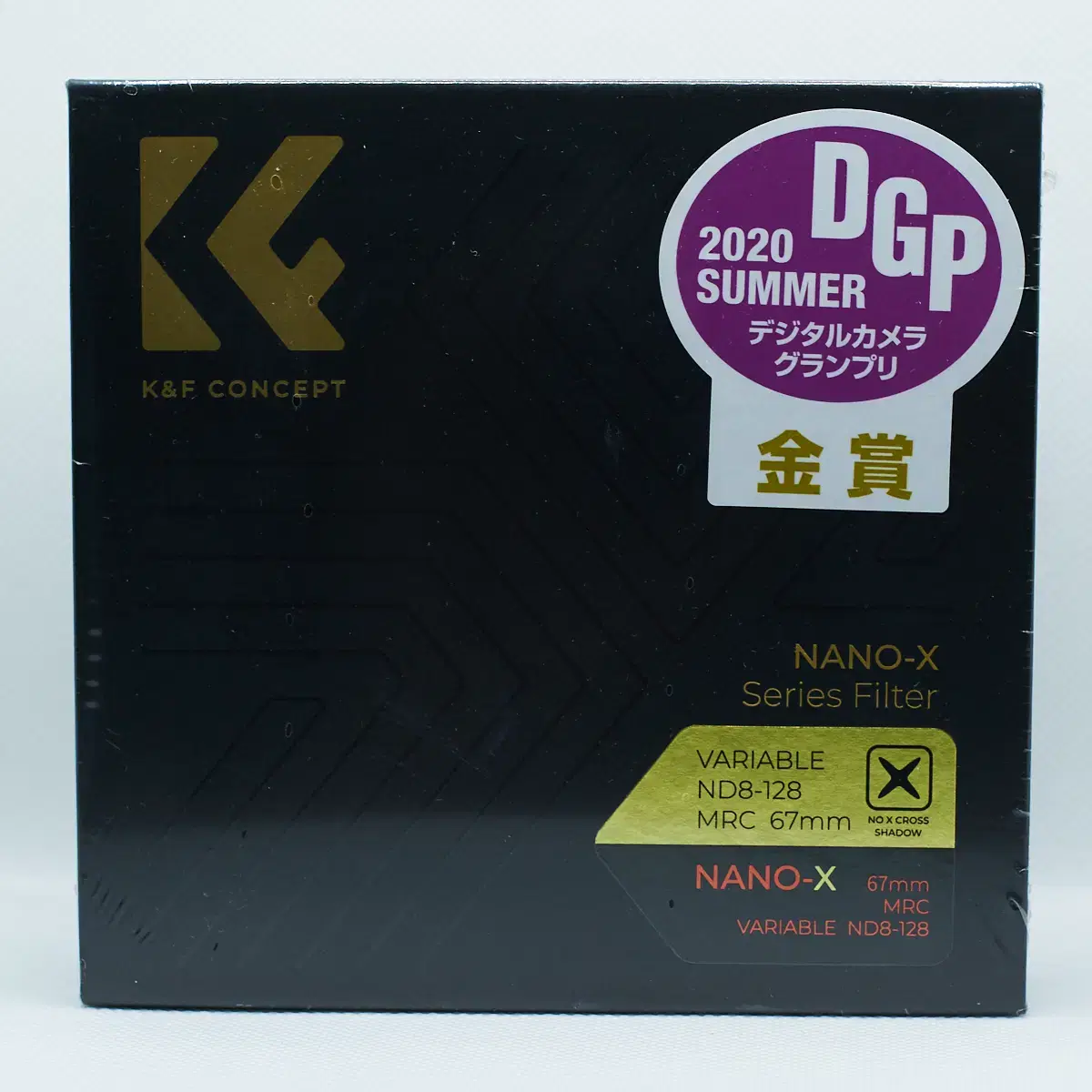 K&F 67mm NANO-X 가변 ND8-128 필터 (새상품)