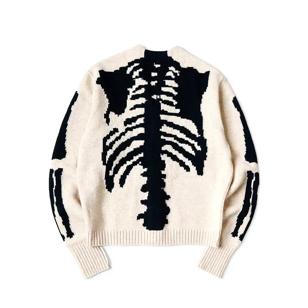 KAPITAL 5G WOOL BONE SHORT CARDIGAN