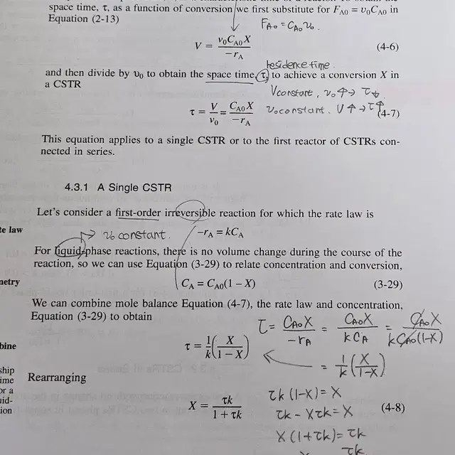 Elements of chemicalreaction engineering