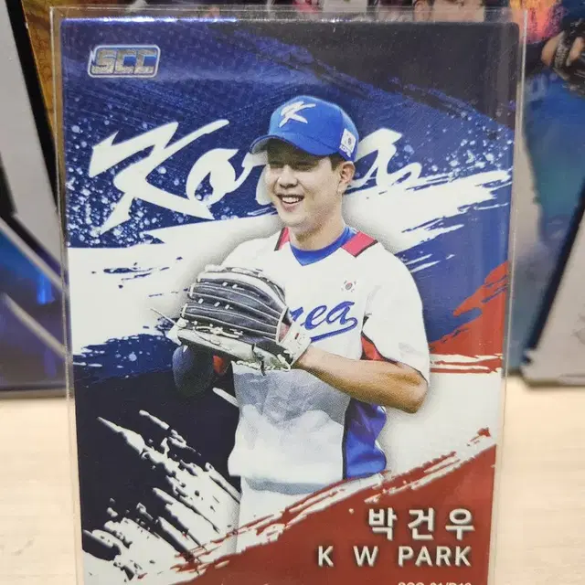 2021 scc kbo 골든프리미엄 두산 박건우 국대카드 판매합니다.