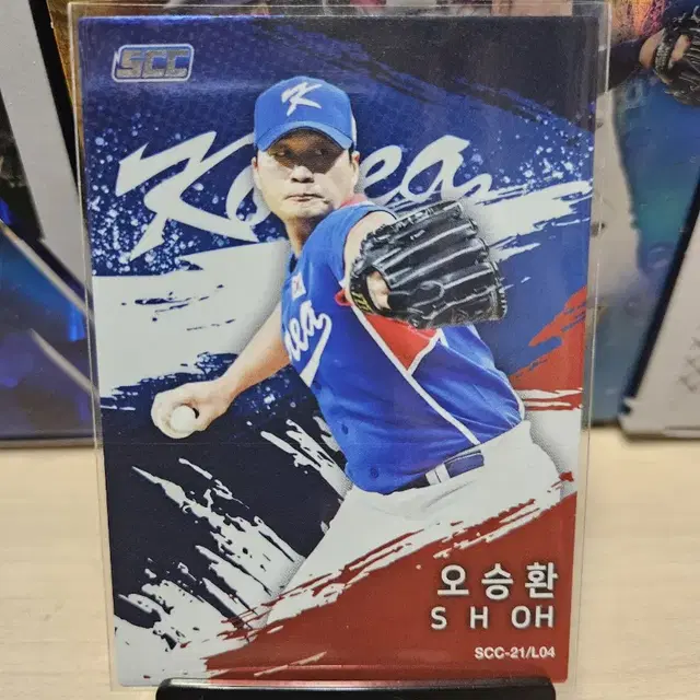 2021 scc kbo 골든프리미엄 삼성 오승환 국대카드 판매합니다.