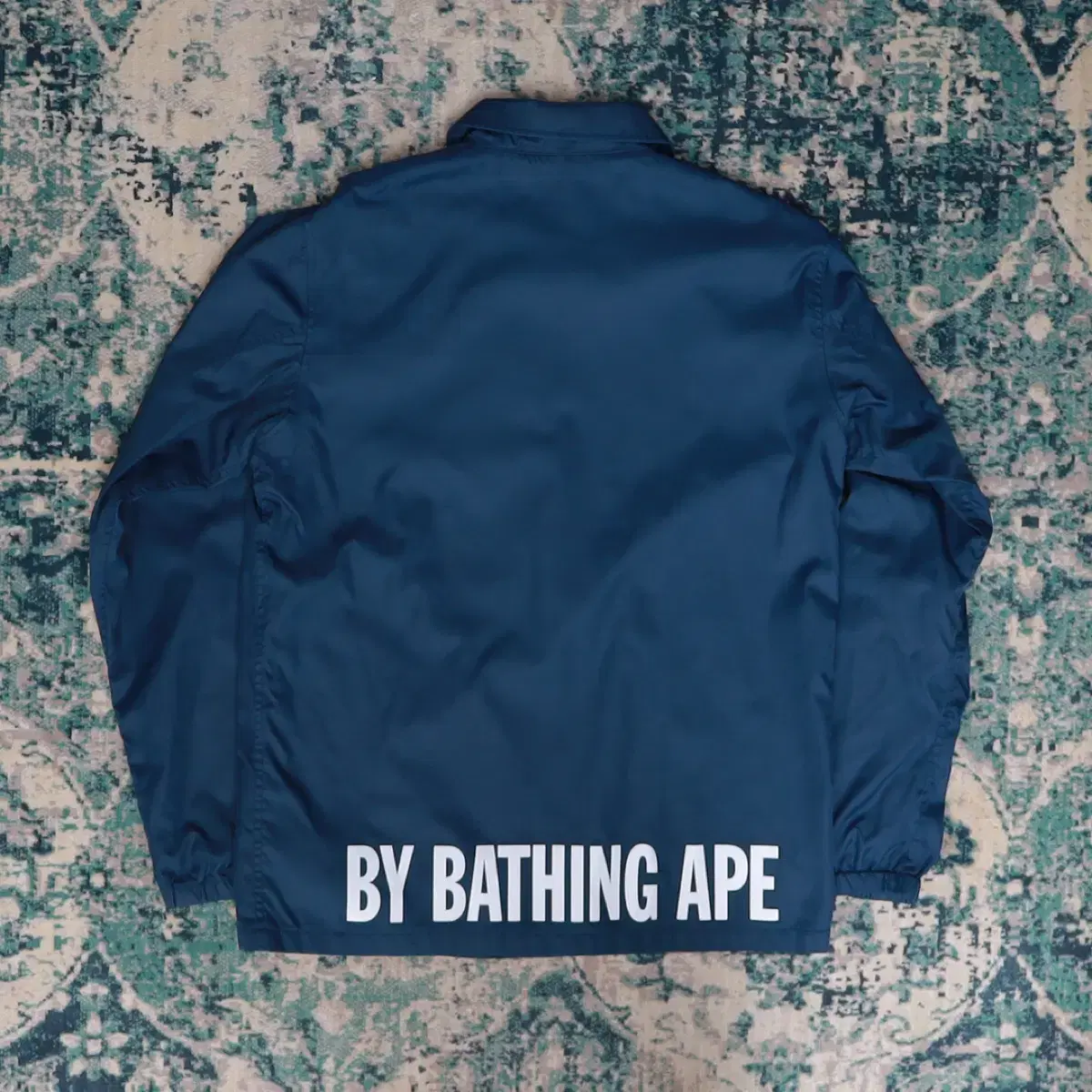 BAPE 베이프 사루로고 코치자켓 네이비 M