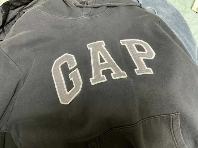 갭 GAP 후드티 블랙