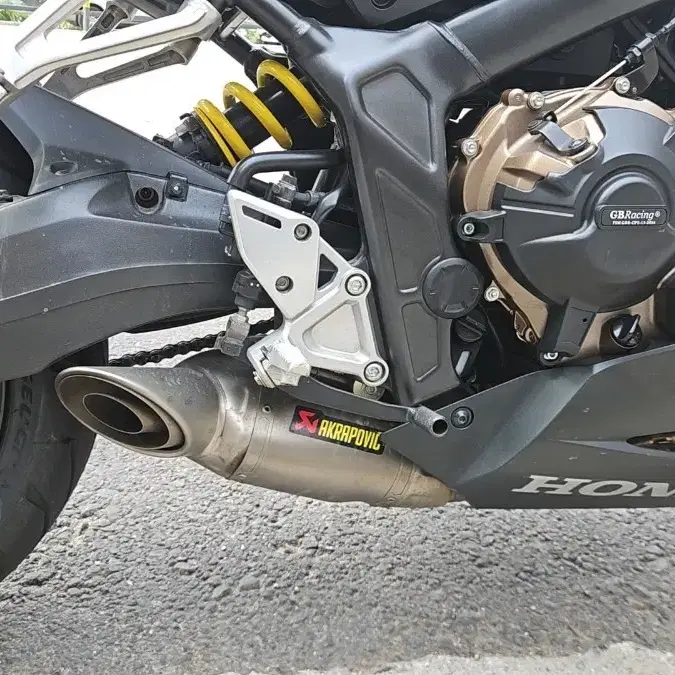 cbr650r아크라 머플러