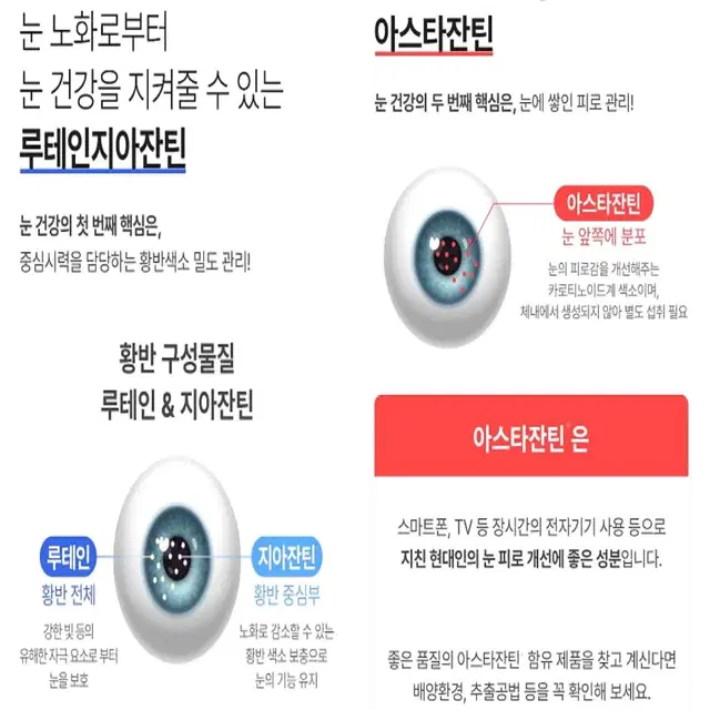 네추럴라이즈 루테인 지아잔틴 아스타잔틴 플러스 500mgx30캡슐