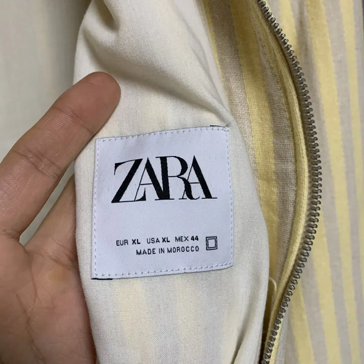 자라 ZARA 선셋로드 자수 봄버 XL