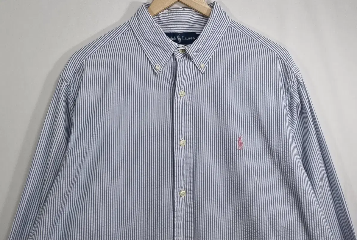 XL ) Polo Ralph Lauren Striped Southern Shirt