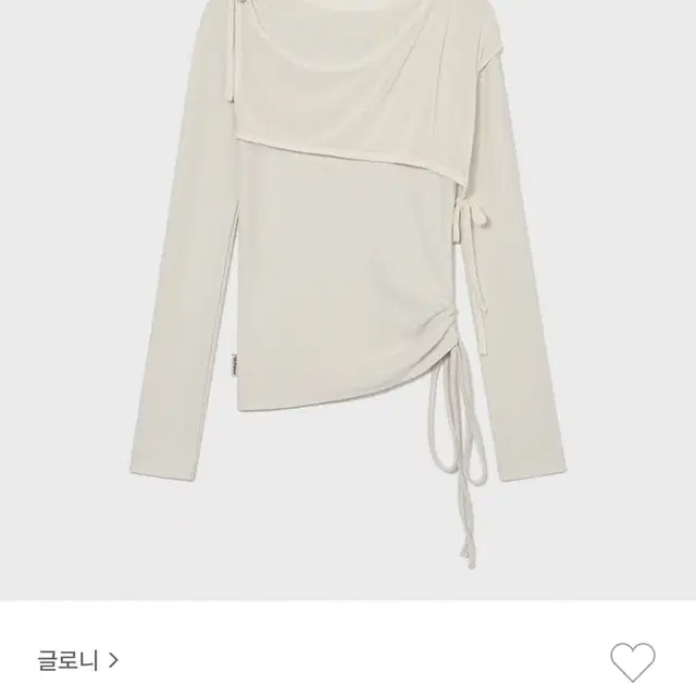 글로니 glowny JOSHUA PANELED LONG SLEEVE