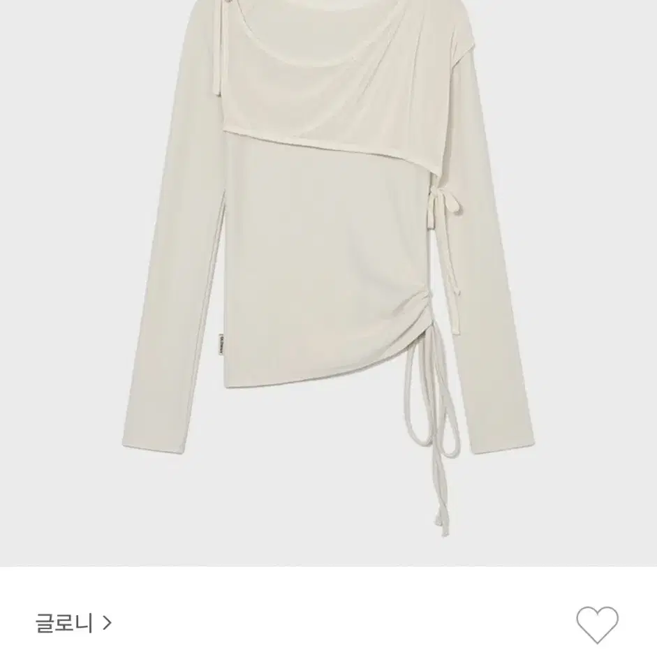 글로니 glowny JOSHUA PANELED LONG SLEEVE