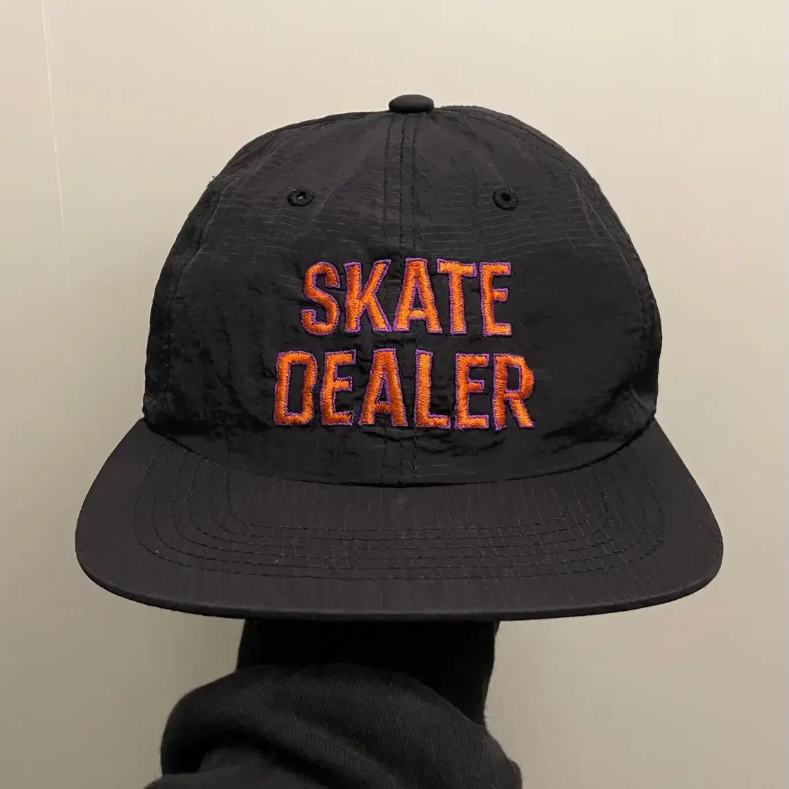 (F)발란사 x 매뉴얼 SKATE DEALER 나일론 볼캡 모자