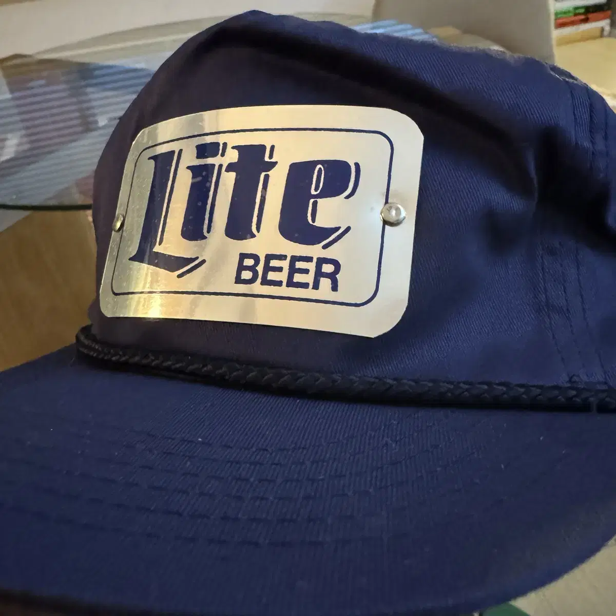 USA 빈티지 모자 맥주 lite beer