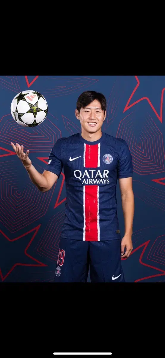 24-25 PSG 홈 ADV No.19 이강인