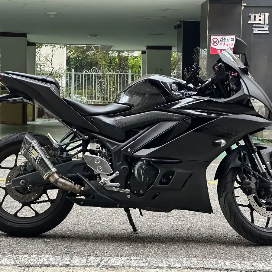 야마하 YZF-R3 20년식 올블랙 판매합니다