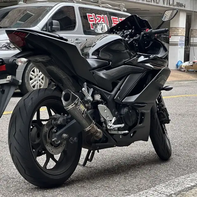 야마하 YZF-R3 20년식 올블랙 판매합니다