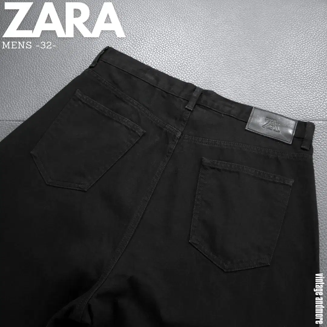 Zara Black Denim Pants 32