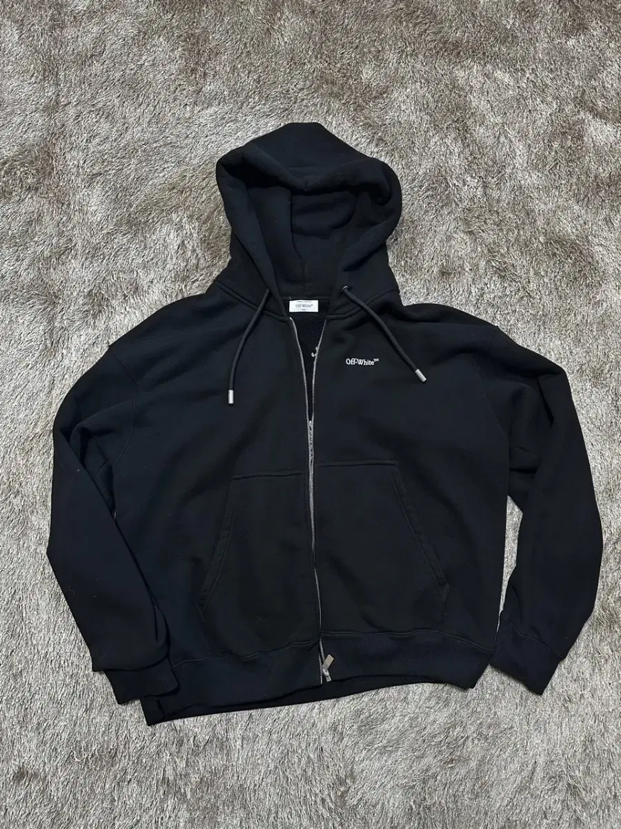 Off-White Hooded Zip Up