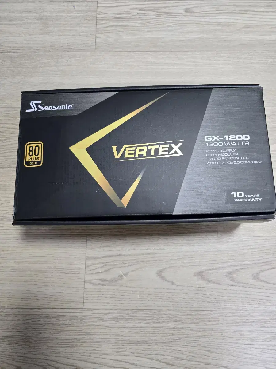 시소닉 버텍스 1200w 골드 풀모듈러 atx 3.0 파워 판매합니다